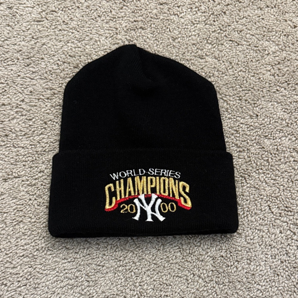 World Series Champions Black Beanie